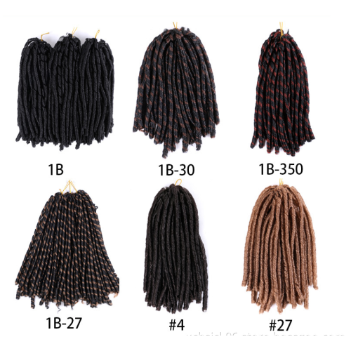 Lady Crochet Hair Distressed Soft Locs Butterfly Locs
